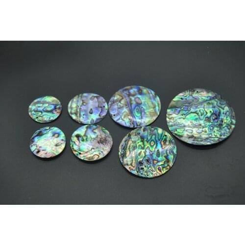 Round Paua Abalone Shell pendant Beads Wholesale Factory for Jewelery Making Different Size