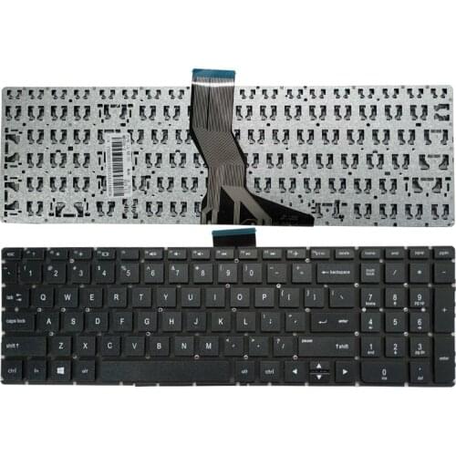 New US Laptop keyboard For HP Pavilion 15-ab 15-ab000 15-ab100 15-ab200 15z-ab100 15AB Black without backlight V150646DS1