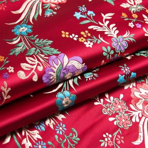 SMTA Brocade Fabric The Cloth Patchwork Fabrics By The Meter Cotton Cloth Patchwork Accessories 50*75cm D30