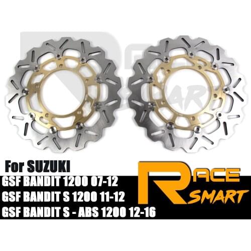 Front Brake Discs Rotors For SUZUKI GSF1250 BANDIT 2007-2011 Motorcycle CNC Brake Disk GSF 1250 Bandit S ABS 2012-2016 2013 2014