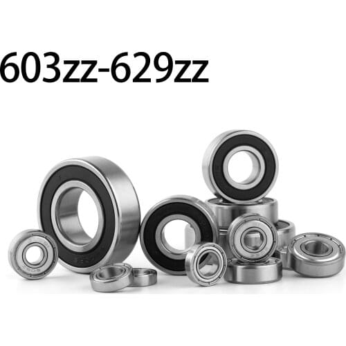 10PCS Steel Bearing 608RS 623zz 624zz 625zz 635zz 626zz