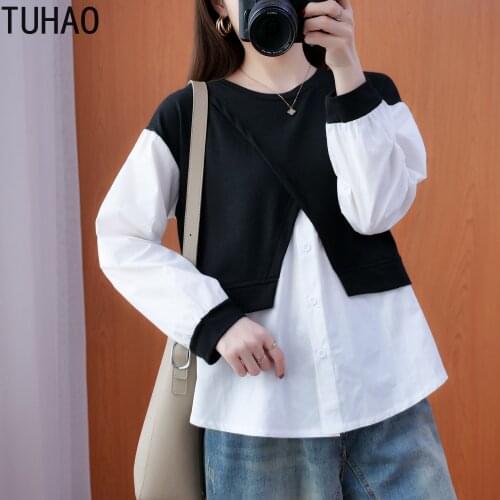 TUHAO Women Casual Oversized Hoodies Womens Harajuku Large Size Women Sweatshirt Flamme Autumn Coat Pink Clothing Blak Tops