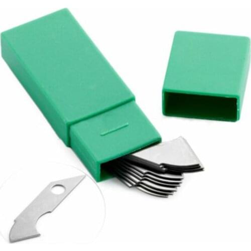 10Pcs Acrylic Plexiglass Cutting Paper Steel Blade Leather Blade Craftsmanship Sharp And Durable Brand New High Quality