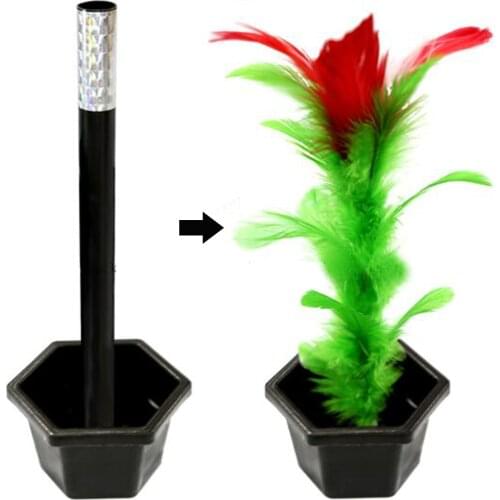 10 pcs Magic Trick Toy wand to flower magic tricks easy to do toys for adults kids show prop toys gift for children