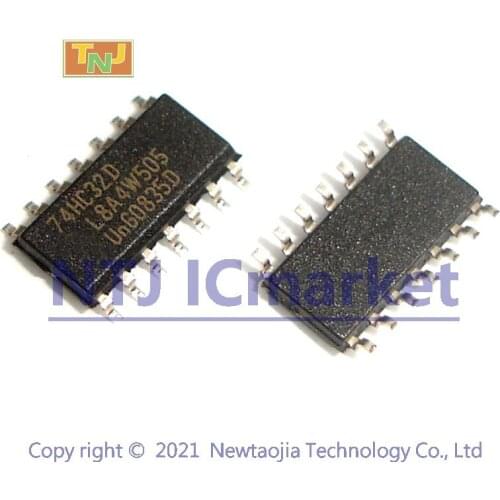 50 PCS 74HC32D SOP-14 74HC32 HC32 Quad 2-input OR gate