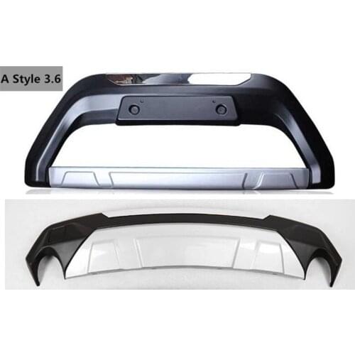 Auto BUMPER GUARD For Dodge Journey 2013.2014.2015.2016.2017 High Quality Brand New ABS Guard Plate Front+Rear Car Accessories