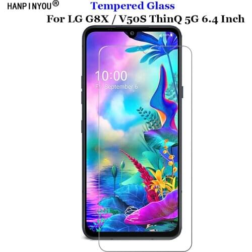 For LG G8X ThinQ 6.4" Tempered Glass 9H 2.5D Premium Phone Screen Protector Film For LG V50S ThinQ 5G