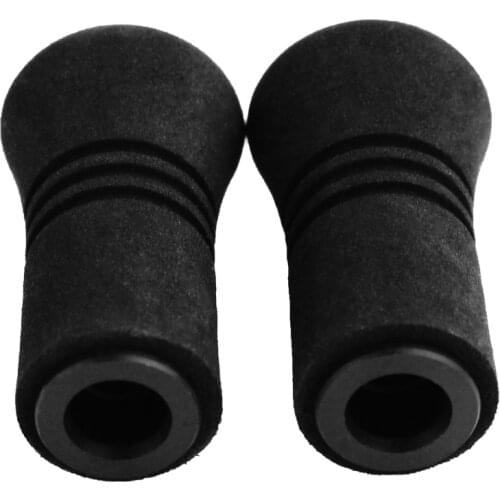 EKfan Fishing Knob For Fishing Reel Component Tackle Tool EVA Material Fishing Reel Handle Knob No accessories 1 pair