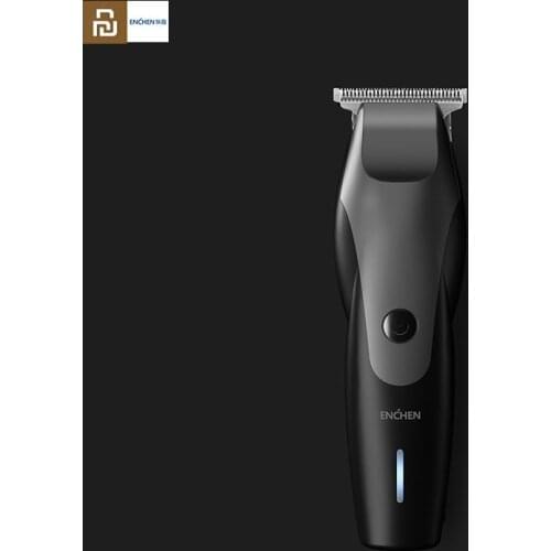 Youpin ENCHEN Hummingbird Electric Hair Clipper 10W USB Charging 110-240V Low Noise Hair Trimmer with 3 Hair Comb for Man Elder