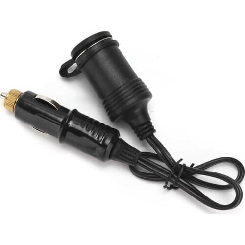 Cigarette Cable 12‑24V 10A Cigarette Plug Cable Portable for Truck for Car for RV for Boats