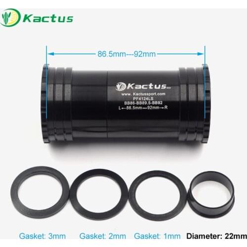 BIKE CRANKSET PRESSFIT BB86-BB89.5-BB92 22/24 PRESS FIT CERAMIC BOTTOM BRACKET DURA ACE XT ROAD MTB MOUNTAIN BICYCLE CRANK PART