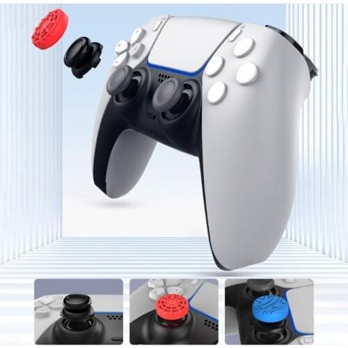 Soft Silicone Thumb Grip Rocker Controller Analog Joystick Covers for PS5