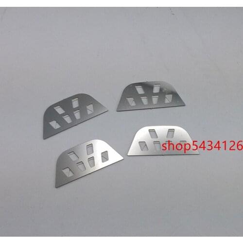 Rc Truck Cab 4Pcs Metal Pedal For 1/14 Rc Tractor Trailer Tamiya Benzz 1851 Actros 56335 Option Parts & Accessories