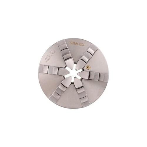 Jaw Lathe Chuck Lathe Chuck 6Jaw 125mm Self-Centering Six Jaw 5'' Chuck M8 for CNC Milling Lathe Machine K13-125