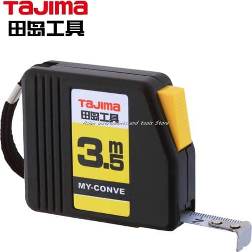 TaJIma steel tape measure, 3.5 meters long, with automatic locking stop, MY-35 1001-0144