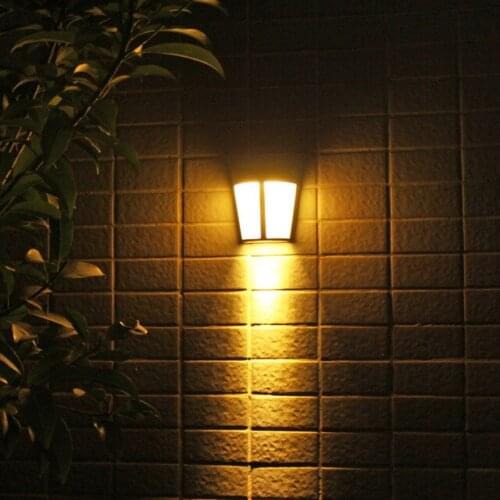 2Pcs Solar Led Light Outdoor Waterproof Solar Sunlight Sensor Wall Lamp Solar Light Garden Decoration Pathway Landscape Lights