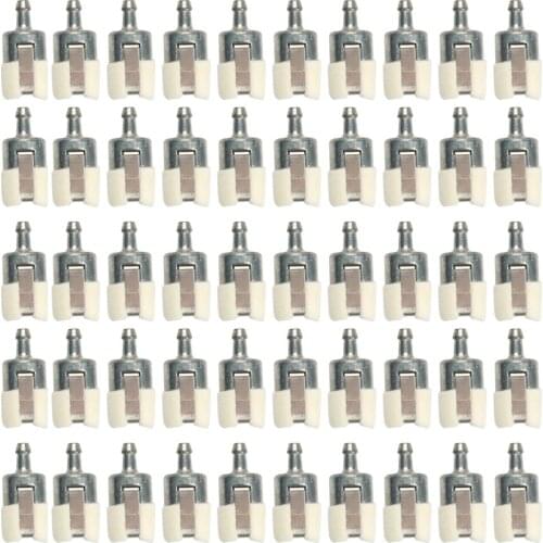 50pcs Fuel Filter For Walbro 125-527 125-527-1 Echo 13120507320 13120507321 13120519830 13120519831 13120519832 13120530830