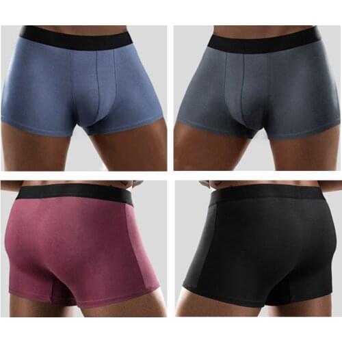 Mens Underwear Good Cotton Good Quality Comfortable Flat Footed Underpants Suitable Weight 55kg To 120kg Wear Good Briefs