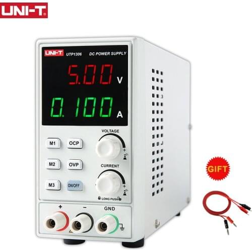 UNI-T UTP1306 Switching DC Power Supply 110V Voltage Regulator Stabilizers Digital Display LED 0-32V 0-6A Laboratory Instrument