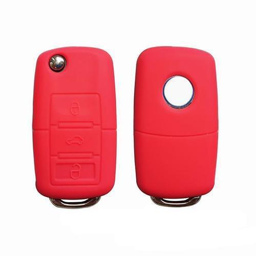 Universal Cars Auto Remote Silicone Key Case Shell Cover Case for Fox Polos New Beetle BMW Car Key Chain