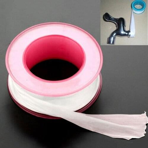 1Roll Waterproof Clear Silicone Rubber Water Pipes Tape Faucets Repair Leakproof 10m Tape Random Color