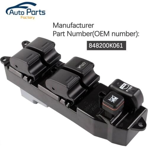 High Quality Front Right Electric Window Master Control Switch For Toyota Hilux Fortuner 2003-2007 84820-0K061 848200K061