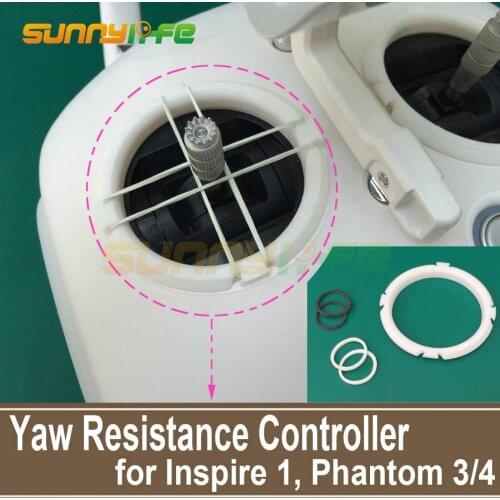 1pc 3D Printed Remote Control Joystick Controller Yaw Resistance Loop Fixing Mount for DJI Inspire Phantom 4 /PRO/PRO+ V2.0/3