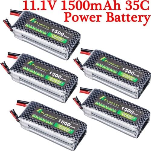 3S 11.1v 1500mAh 35C LiPo Battery for Rc Car Boat Helicopter Airplane 11.1v Rechargeable Battery T/XT60/JST Plug For WLtoys V950