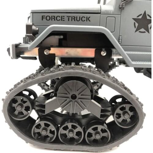 4pcs/set Military Track Wheels Snow Tires Replacement Parts for RC Crawler 97BC