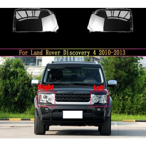 Car Lampshade Shell Housing Case For Land Rover Discovery 4 2010 2011 2012 2013 Front Glass Lens Headlamp Headlight Cove