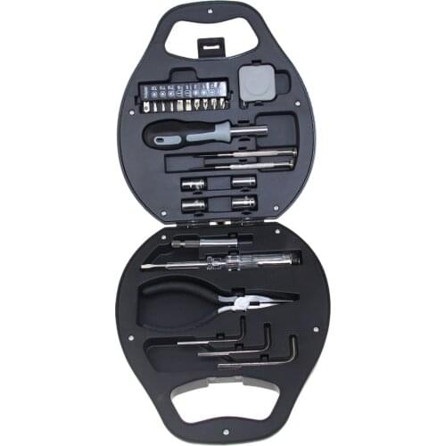 Household hardware tool box new patch portable tool set 24 in 1 set tool hardware tool box