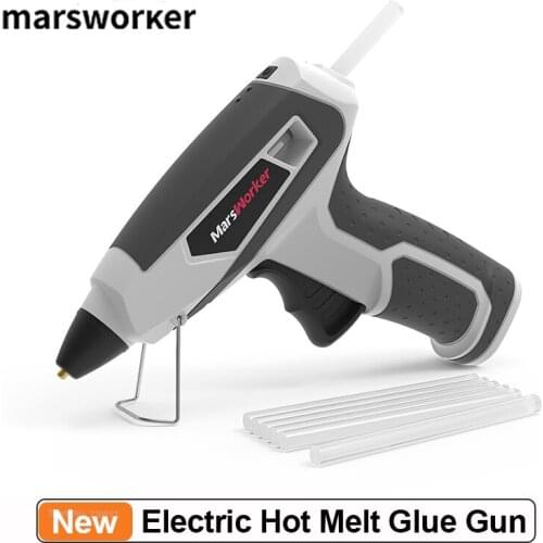 Youpin MarsWorker Electric Hot Melt Glue Gun Set 4V Lithium battery USB charging home Repair DIY tools with 7*190mm glue Sticks