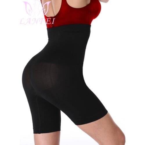 LANFEI Women Waist Trainer Body Shapers Panties Slimming Cincher Tummy Control Underwear Seamless Butt Lifter Fat Burn Shapewear
