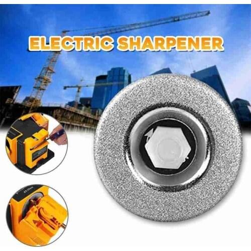 Multifunction Knife Sharpener Grinding Wheel Electric Sturdy Drill Sharpening Machine Accessories Kitchen Tools(without Machine)