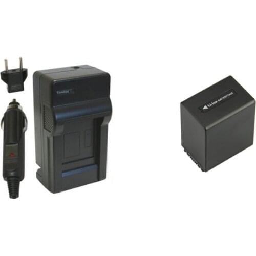 NP-FV100 NP FV100 FV70 Battery+Charger for Sony DCR-SR15 SR21 SR68 SR88 SX15 SX21 SX44 SX45 SX63 SX65 HDR-CX105 CX110 AX30