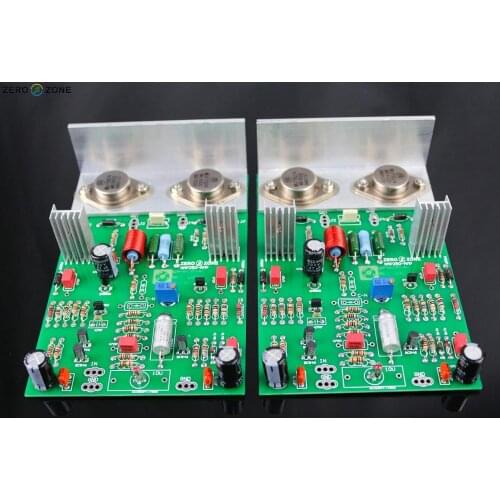 One Pair Assembeld NCC200 Power Amplifier Board Base On UK NAIM NAP250 / 135 Amp 80W + 80W