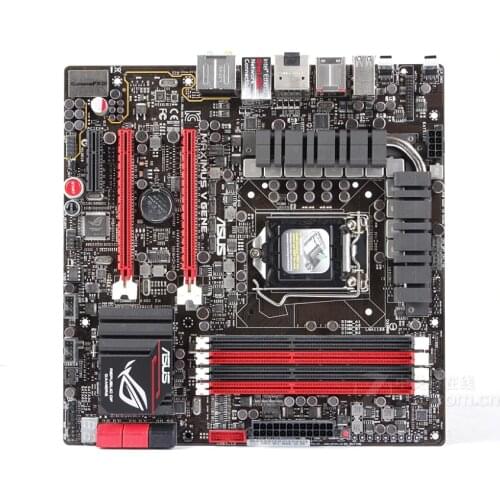 Original motherboard for ASUS Maximus V Gene LGA 1155 DDR3 USB3.0 I3 I5 I7 22/23NM 32GB Z77 Desktop motherboard Free shipping