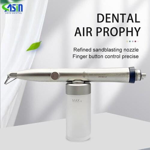 Dental Air Polisher Abrasion Sandblasting with water spray with kavo coupling 2in1sandblaster teeth whitening pen