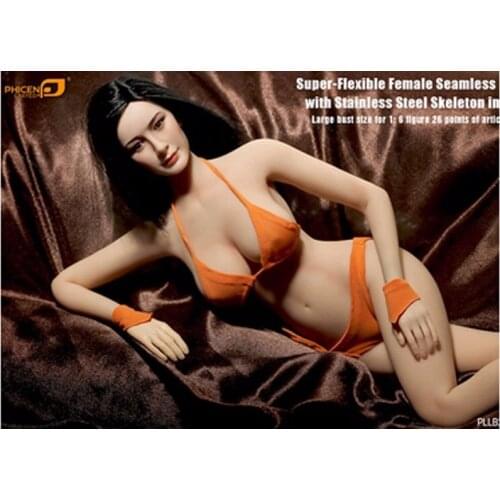 Tbleague 1/6Scale Action Figure Doll PLLB2014-S07 Large Bust Super Flexible Female Seamless Body for 12" PH Dolls Collections