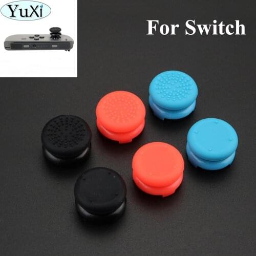 YuXi Gamepad Thumb Stick Grip Cap Joystick Enhanced Extra High Cover for Nintend Switch NS Lite Joy-Con Controller
