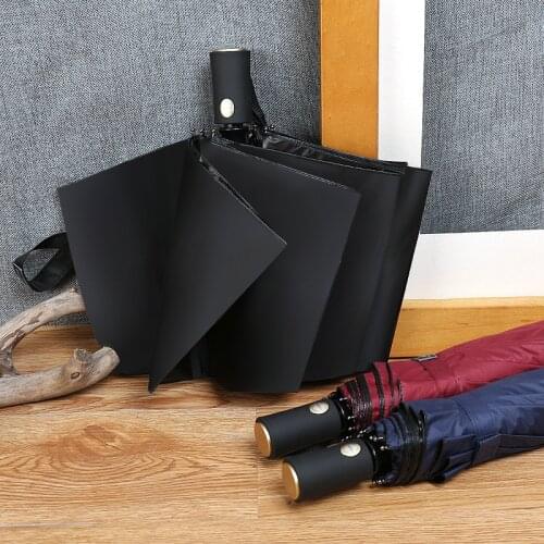 Automatic Windproof Folding Umbrella Luxury Parasol Rain Women Business Man Umbrellas