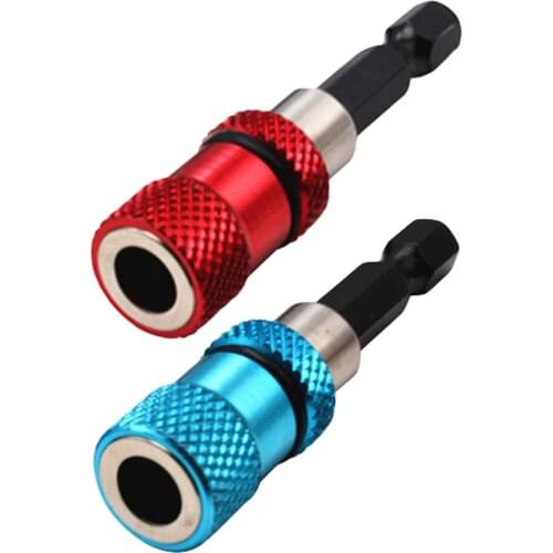 1/4 Inch Hex Shank Screw Depth Magnetic Screwdriver Bit Holder Hex Driver with Drill Bits Bar Extension Electric Screwdriver Bit