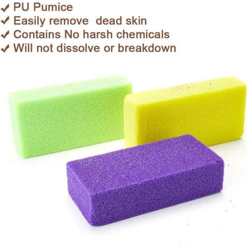 1pc Pumice Stone Exfoliate Foot Care Remove Dead Skin Skin Foot Care Tools Skin Scrub Callus Remover Scrubber Pedicure Call N1I2