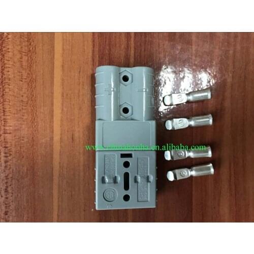 10/20/30 pcs Style Plug 50A 600V Double Pole Connector DC Power Solar Caravan+2 Contacts SMH connector with 6 AWG terminal