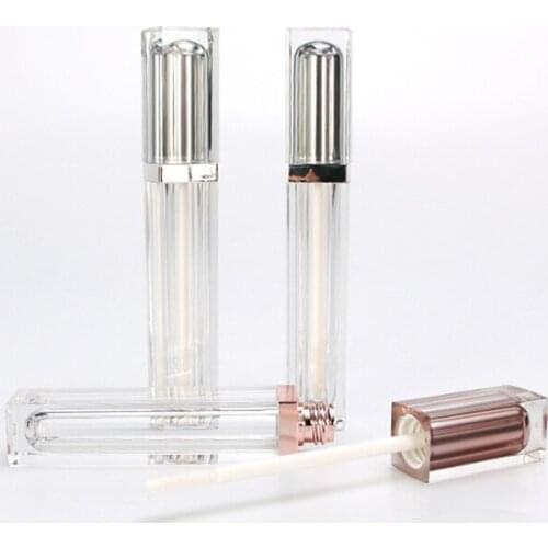 10/30pcs 7.5ml High Quality Acrylic Lip Gloss Bottle Containers Empty Clear Lipgloss Tube Eyeliner Lash Lipgloss Split Bottles
