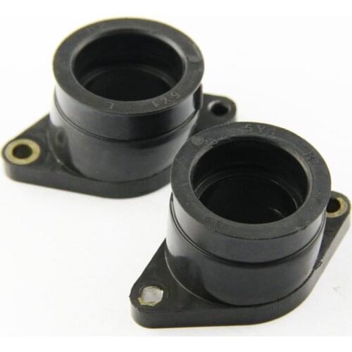 2pcs Motorcycle Carburetor Interface Manifold Intake Glue for Yamaha XT550 OEM：1982-1983 5Y1-13586-01 Motorcycles Accessories