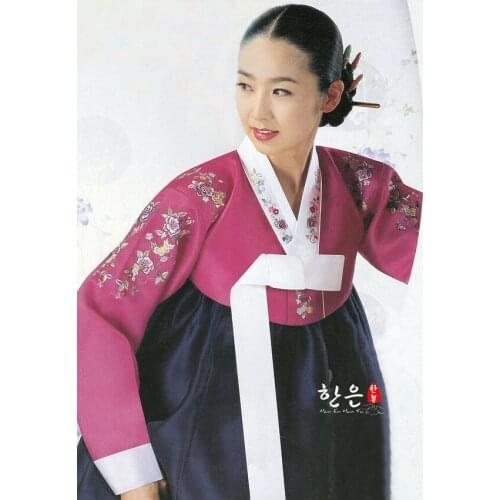 2020 New Fashion Hanbok Dress Custom Made Korean Traditional Woman Hanbok Korean National Costume Party Game Dress