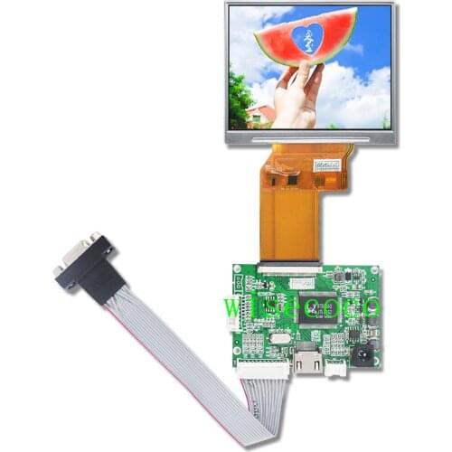 3.5 inch 640*480 LCD JT035IPS02-V0 Screen Display Controller Drive Board For PDA