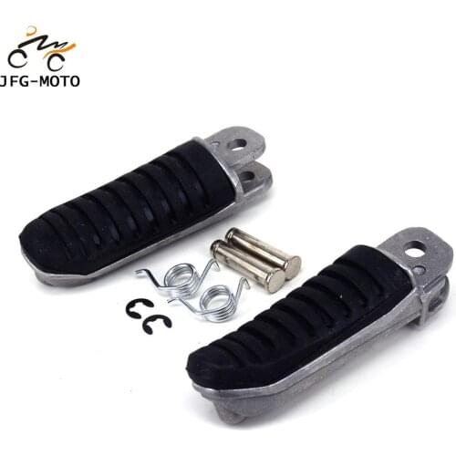 Motorcycle CNC Aluminum Front Footrests Foot Pegs Footpegs Pedals For SUZUKI GSF1200 BANDIT GSF600 BANDIT GSF400 GK75A