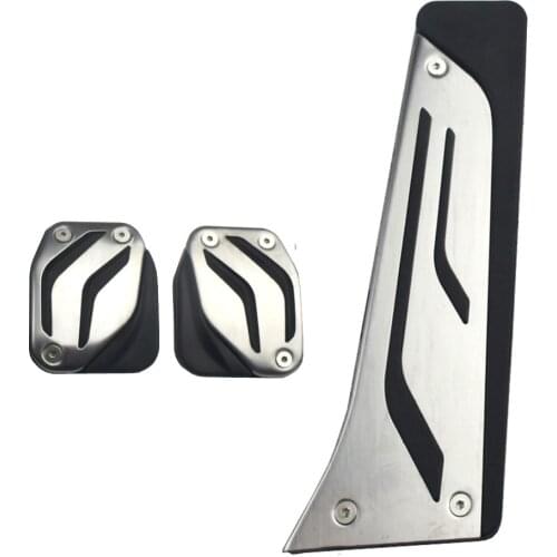 Auto Stainless Steel Car Styling Fuel Pedal Brake Pedals Clutch Pedal Cover for BMW X3 X4 X5 X6 M3 GT3 E93 E90 E46 E87 E92